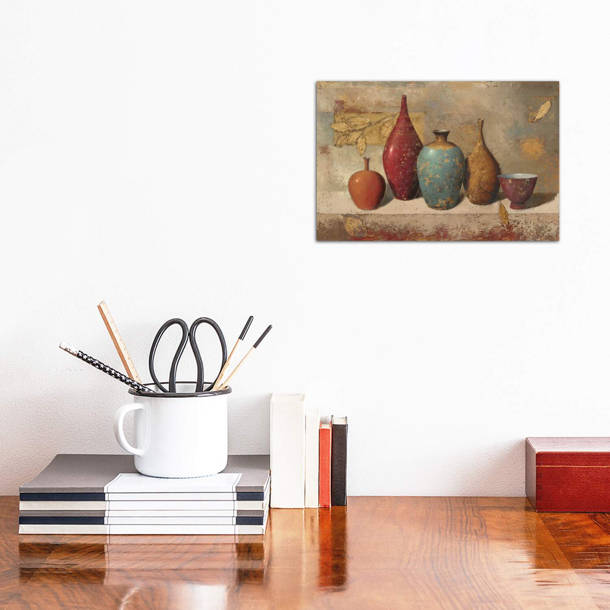 Bless international Leaves And Vessels Framed by James Wiens Painting